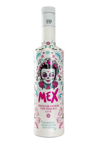 Mex Crema De Fresas Con Tequila Licor