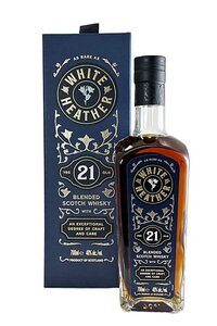 White Heather Blended Whisky 21 years old